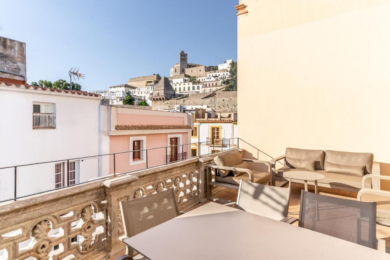Es Palauet New Duplex In Ibiza Center With Dalt Vila Views Dış mekan fotoğraf